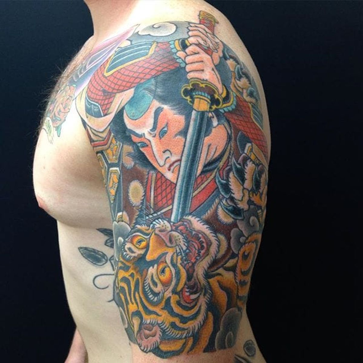 Tattoo uploaded by Robert Davies • Musashi Tattoo by Horizaru 