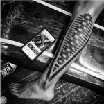 Stylish tattoo by Alipate Fetuli #AlipateFetuli #polynesian #ethnic #tribal #blackwork #neotribal