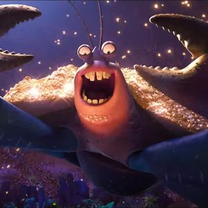 Tamatoa, the very shiny giant crab from Disney's Moana. #animation #Disney #Moana #Tamatoa