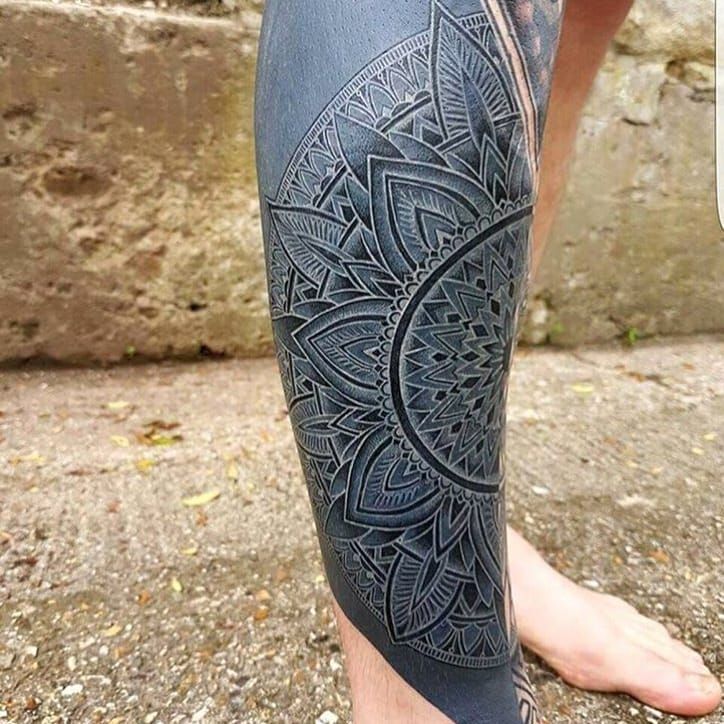 Ben  Perth Lettering Tattoos  on Instagram Abstract blastover work for  Zach Keen on more of this  Knee is healed with minor touch up
