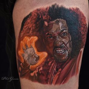 Sho'nuff from The Last Dragon by Phil Garcia  (IG—philgarcia805). #color #kungfu #PhilGarcia #portrait #Shonuff
