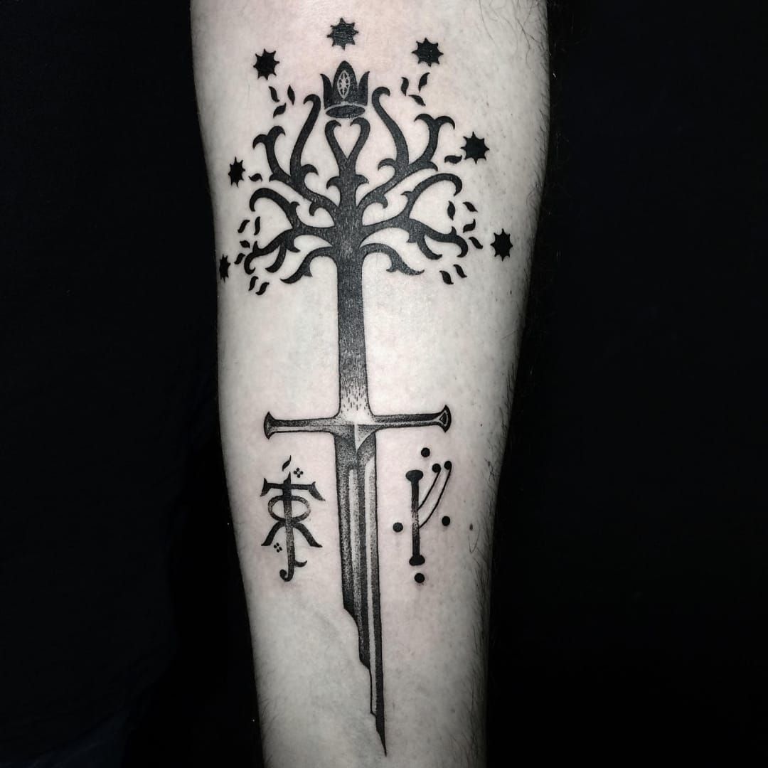 Tattoo uploaded by Ayhan Karadag • Silmarillion ( Nienor And