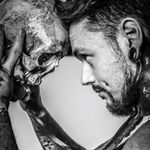 Sandry Riffard and his favorite subject #SandryRiffard #skull #tattooartist #artist