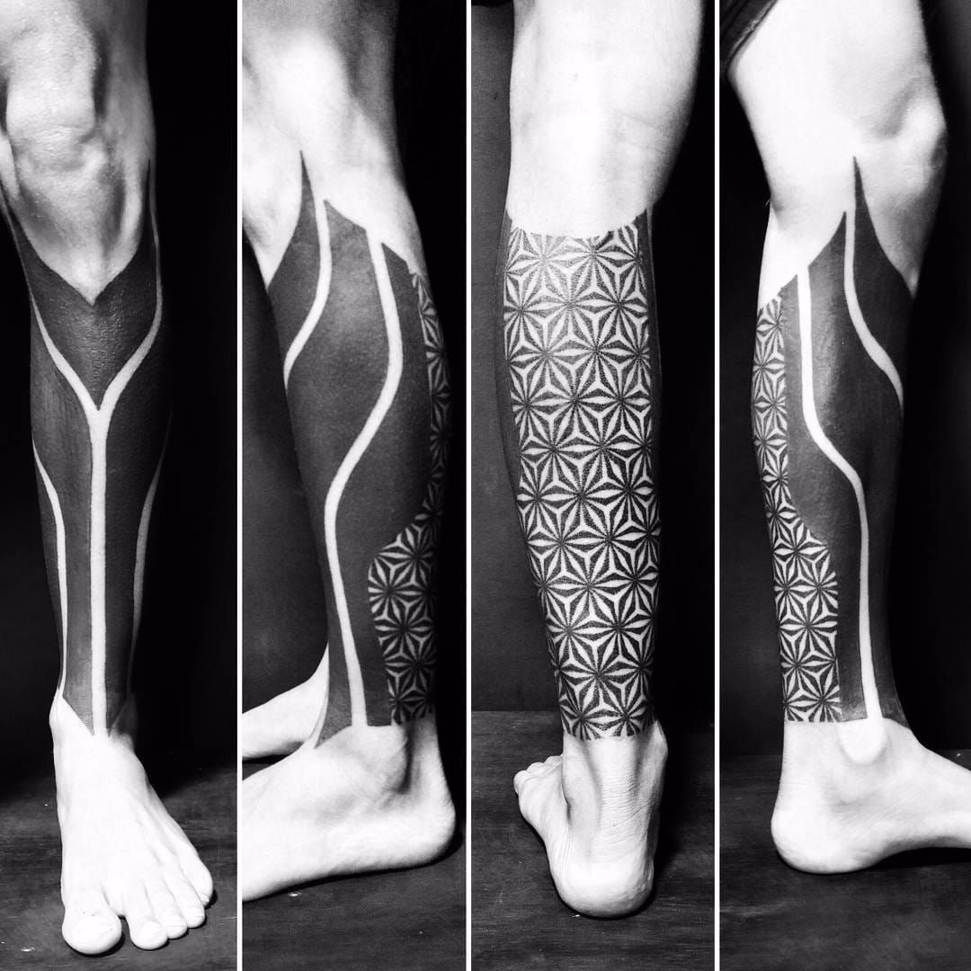 Update more than 76 blackout leg tattoos super hot - thtantai2