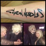 Fan tattoos signature from Sharon Needles #RupaulsDragRace #Rupaul #DragRace #drag #DragQueen #LGBTI #fabulous #fierce #SharonNeedles