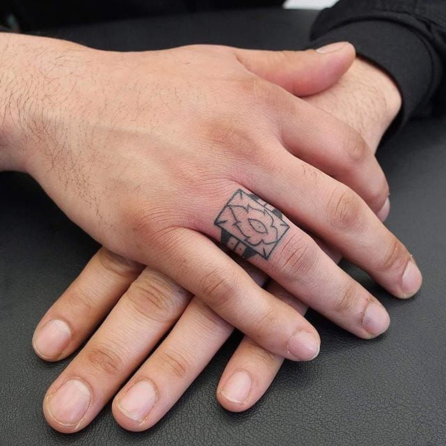 barbed wire tattoo on fingerTikTok Search
