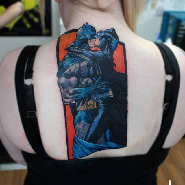 Any love for my Catwoman tattoo  rbatman