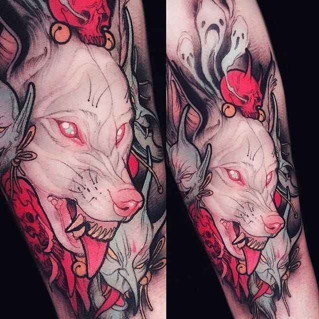 Japanese Wolf Tattoos Meanings Tattoo Designs  More