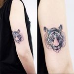 Tigre #Doy #TattooistDoy #gringo #tigre #tiger #realismo #realism #watercolor #aquarela #animal