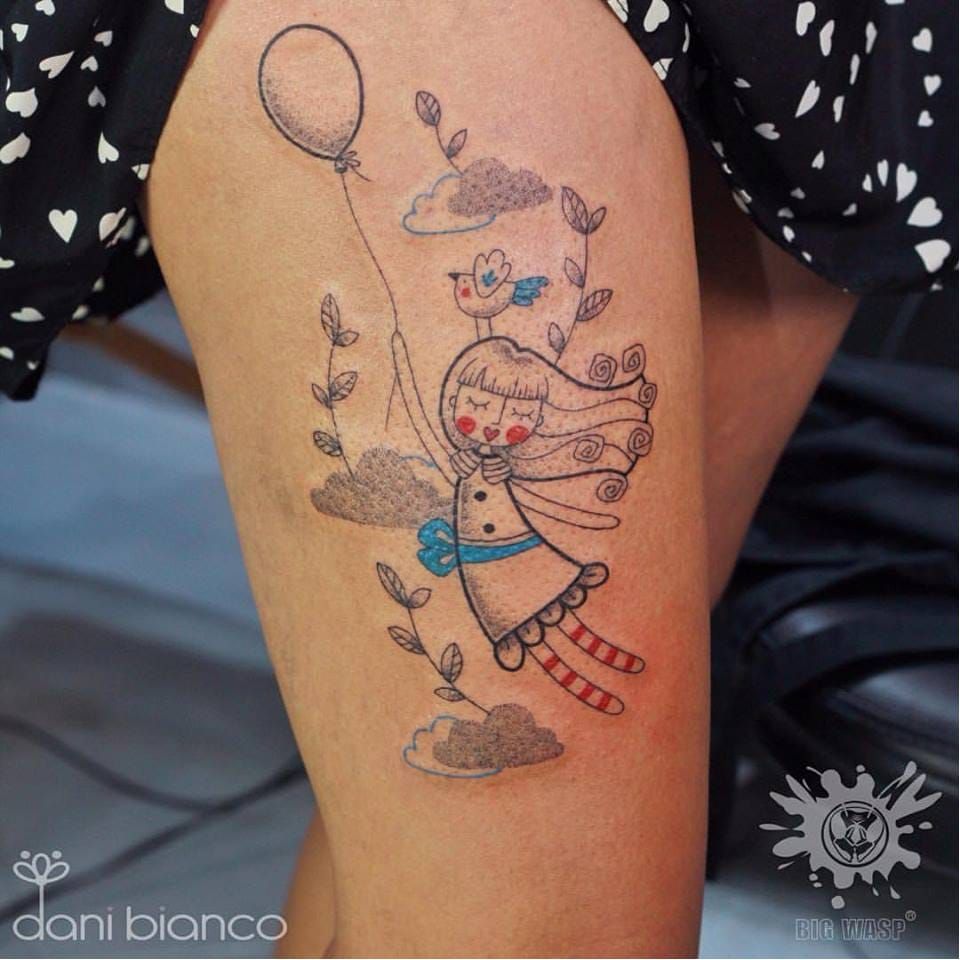 Tattoo uploaded by Filipe Lopes • Tracinhos! #AnaAbrahão #fineline  #traçofino #delicadas #delcates #fofas #cute #TatuadorasDoBrasil  #presuntinhas • Tattoodo