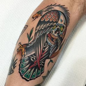 Moses D Mezoghlian does some of the best eagle/skull mashups around (IG—moses_d_mezoghlian).