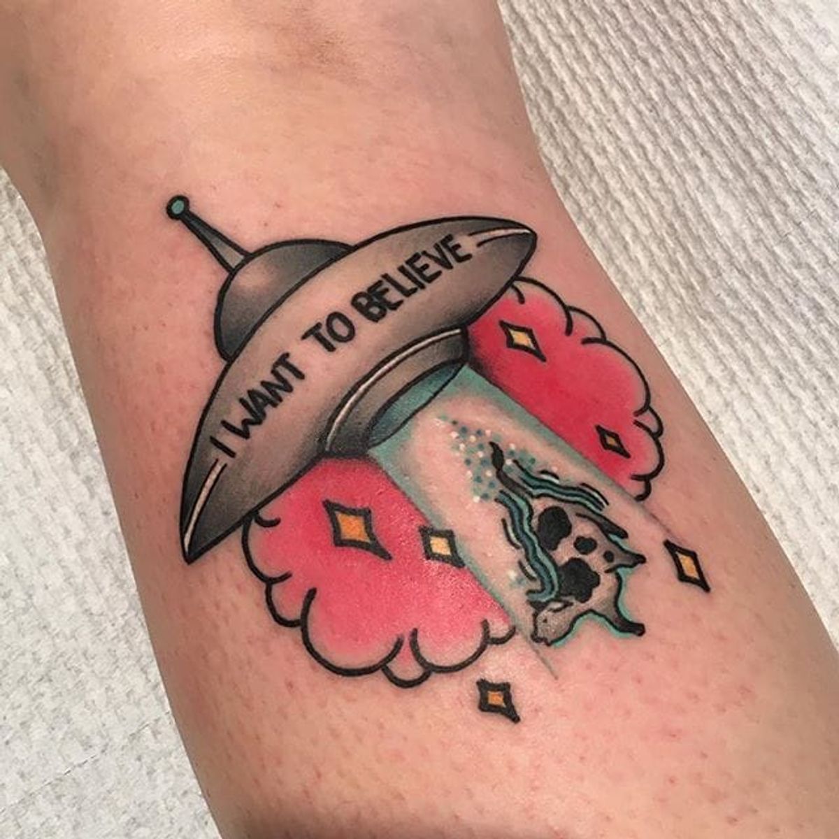 x files i want to believe tattoo