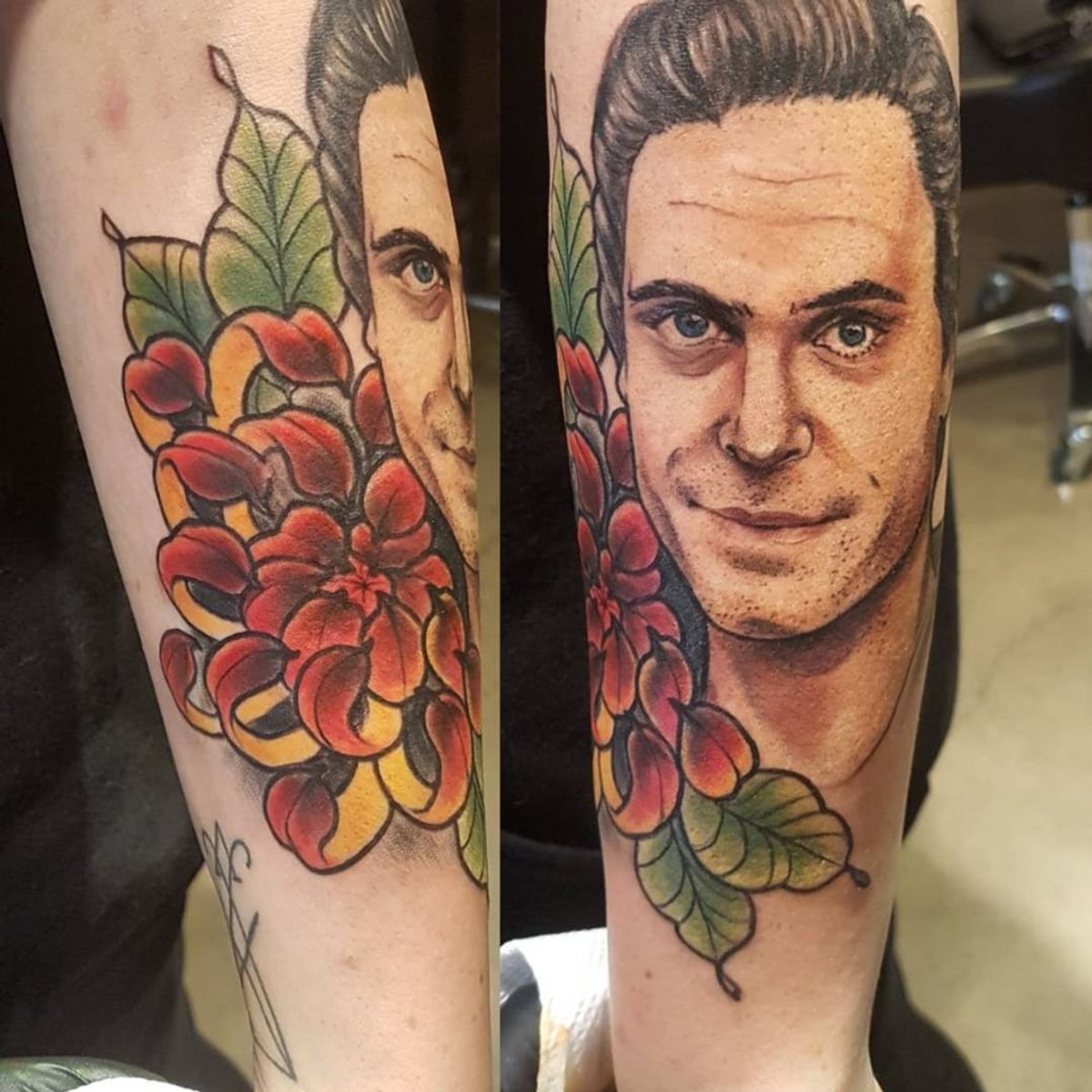 Tattoo Uploaded By Ross Howerton • A Neo Traditional Portrait Of Ted