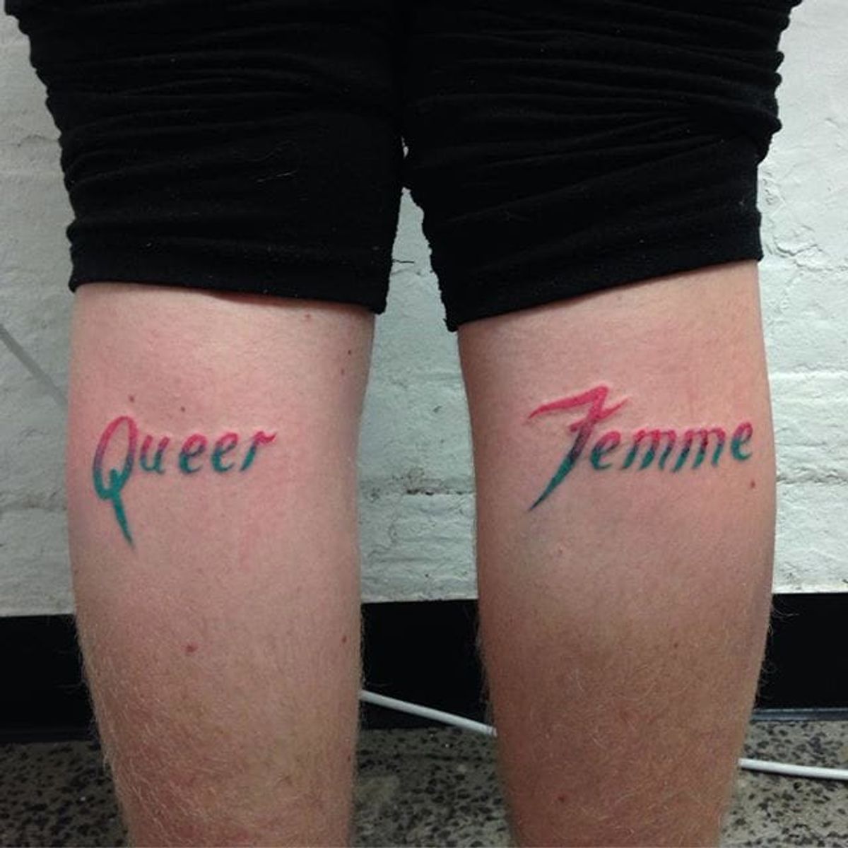 Tattoo Uploaded By Xavier • Queer Femme Tattoo By Adam Traves
