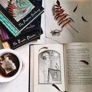 Spells, spells, spells (and tea!) #HarmonyNice #reading #witchy #blogger #vlogger #autumn