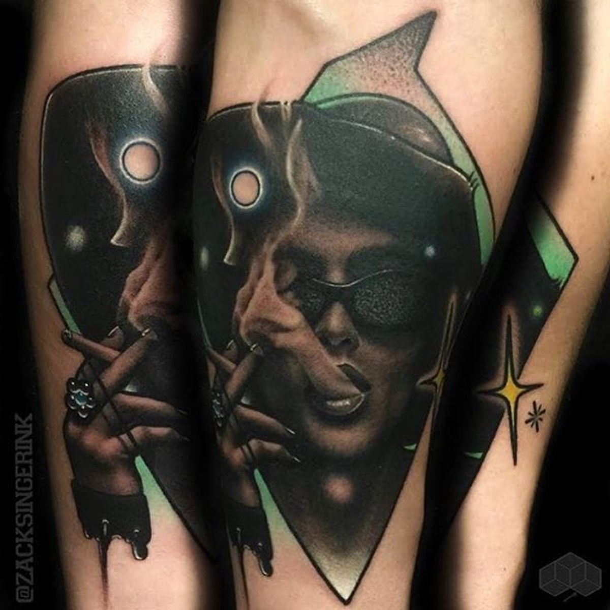 Tattoo uploaded by Robert Davies • Marla Singer Tattoo by Zack Singer # ...