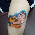 Peter Griffin Tattoo by Henry Heisenberg #petergriffin #familyguy #cartoon #animation #sitcom #HenryHeisenberg #entertainment