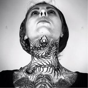 Bold millipede tattoo by Matteo Al Denti #MatteoAlDenti #blackwork #insect #millipede