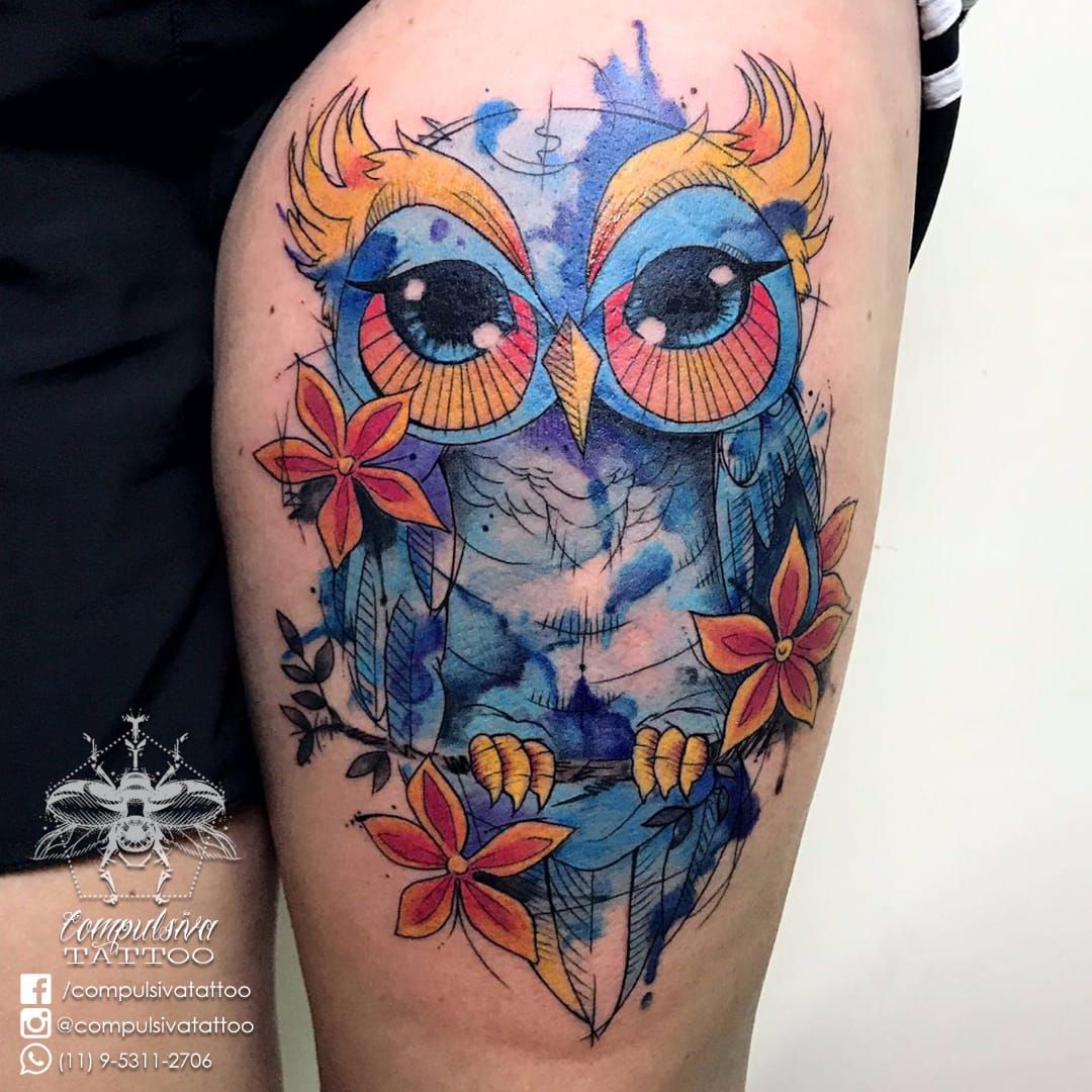 18 Owl Tattoo Design Ideas for Women  Moms Got the Stuff