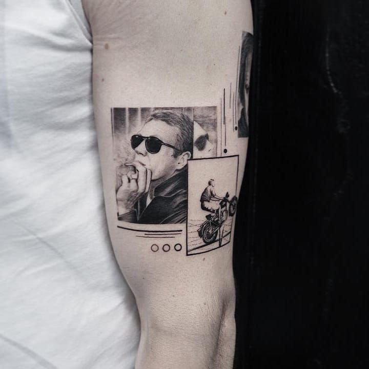 Steve McQueen The  Artitorium Tattoo Gallery Flensburg  Facebook