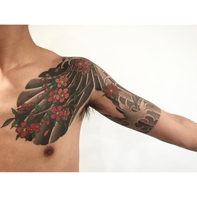 11 Feminine Cherry Blossom Tattoo Ideas That Will Blow Your Mind  alexie
