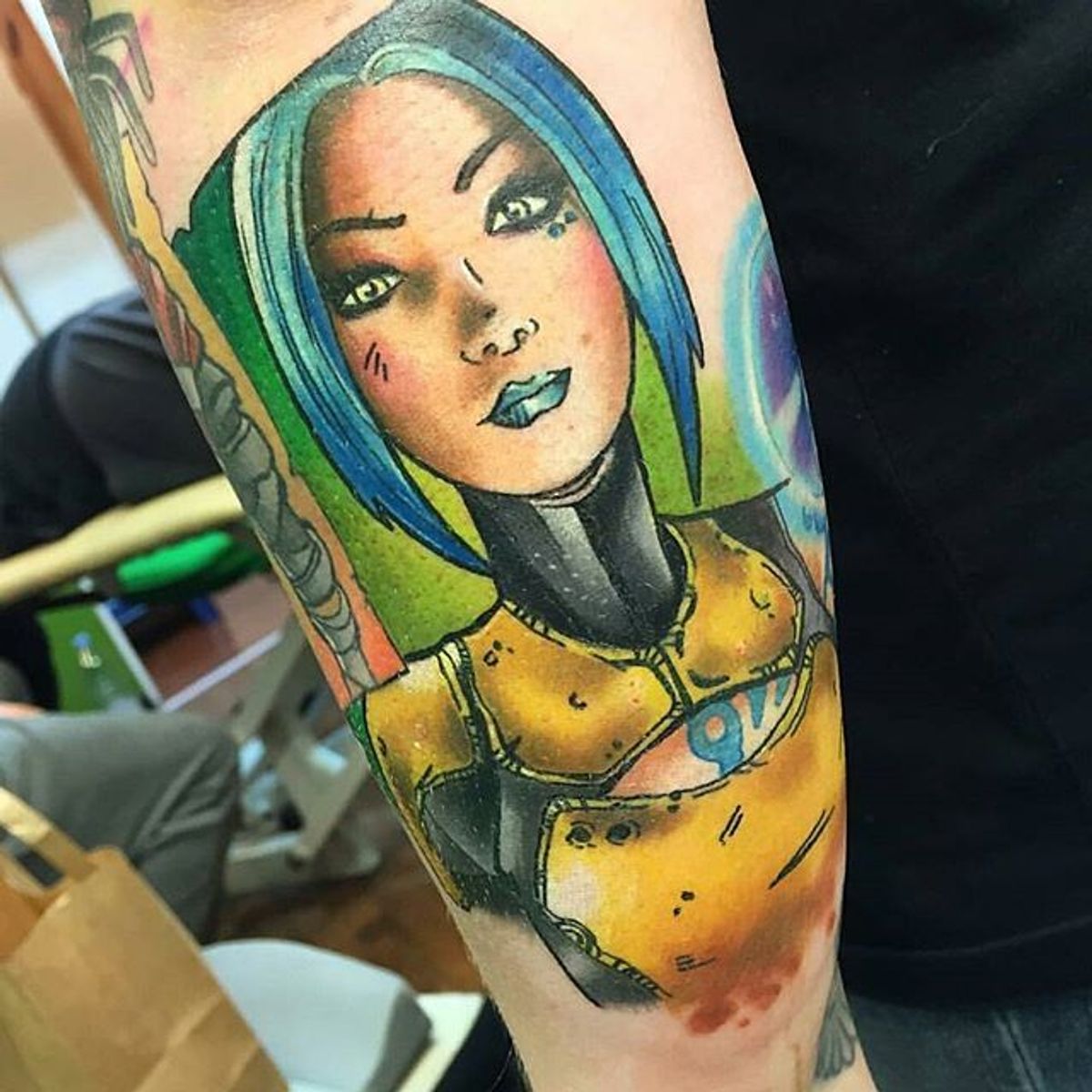 Tattoo uploaded by Robert Davies • Borderlands Tattoo by Bex Lowe # ...