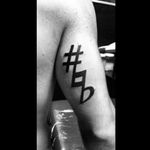 Shane Gann's music tattoo on his arm. #ShaneGann #HailTheSun #Music