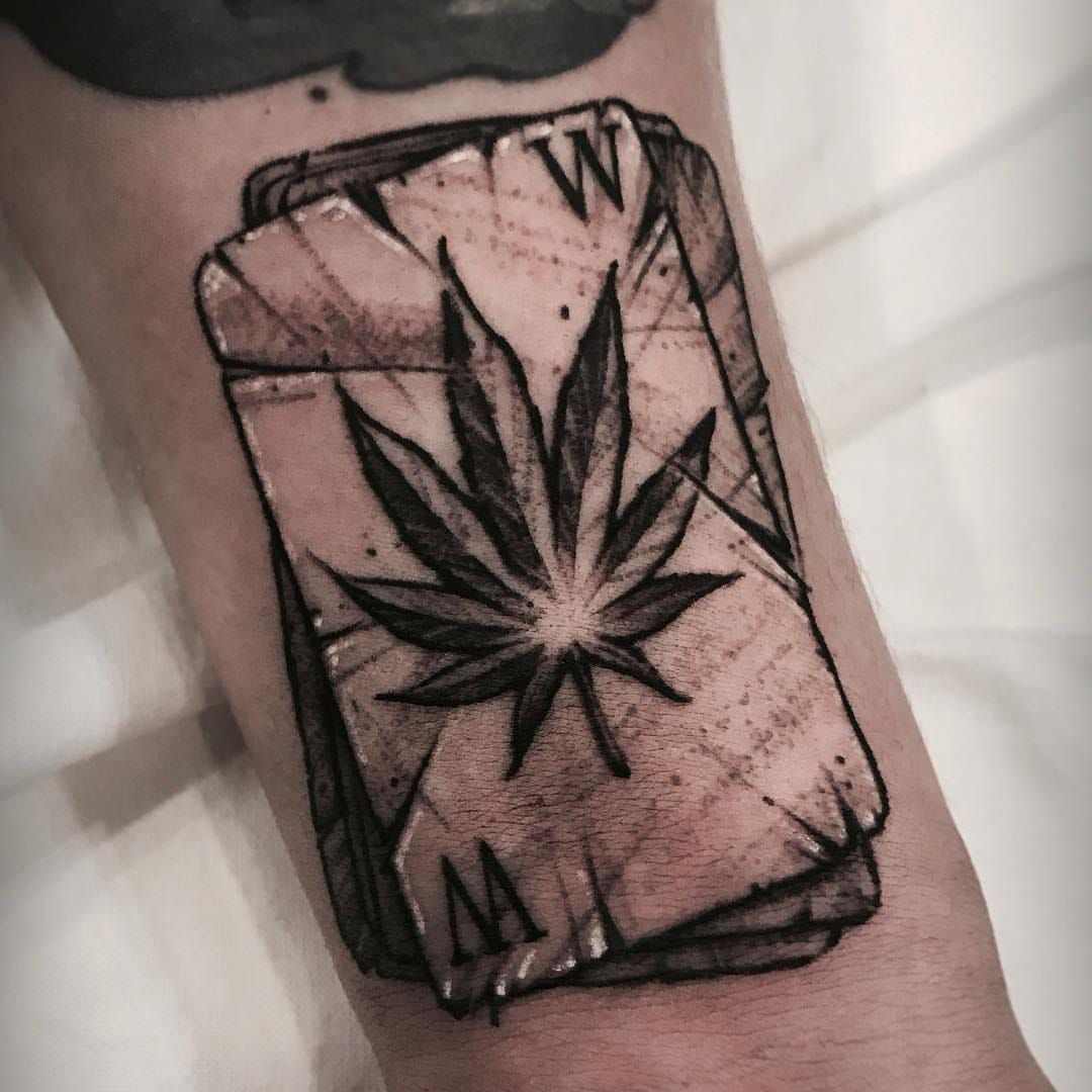 Best 420 Tattoos Top 10 Weed Inspired Tattoos  MrInkwells