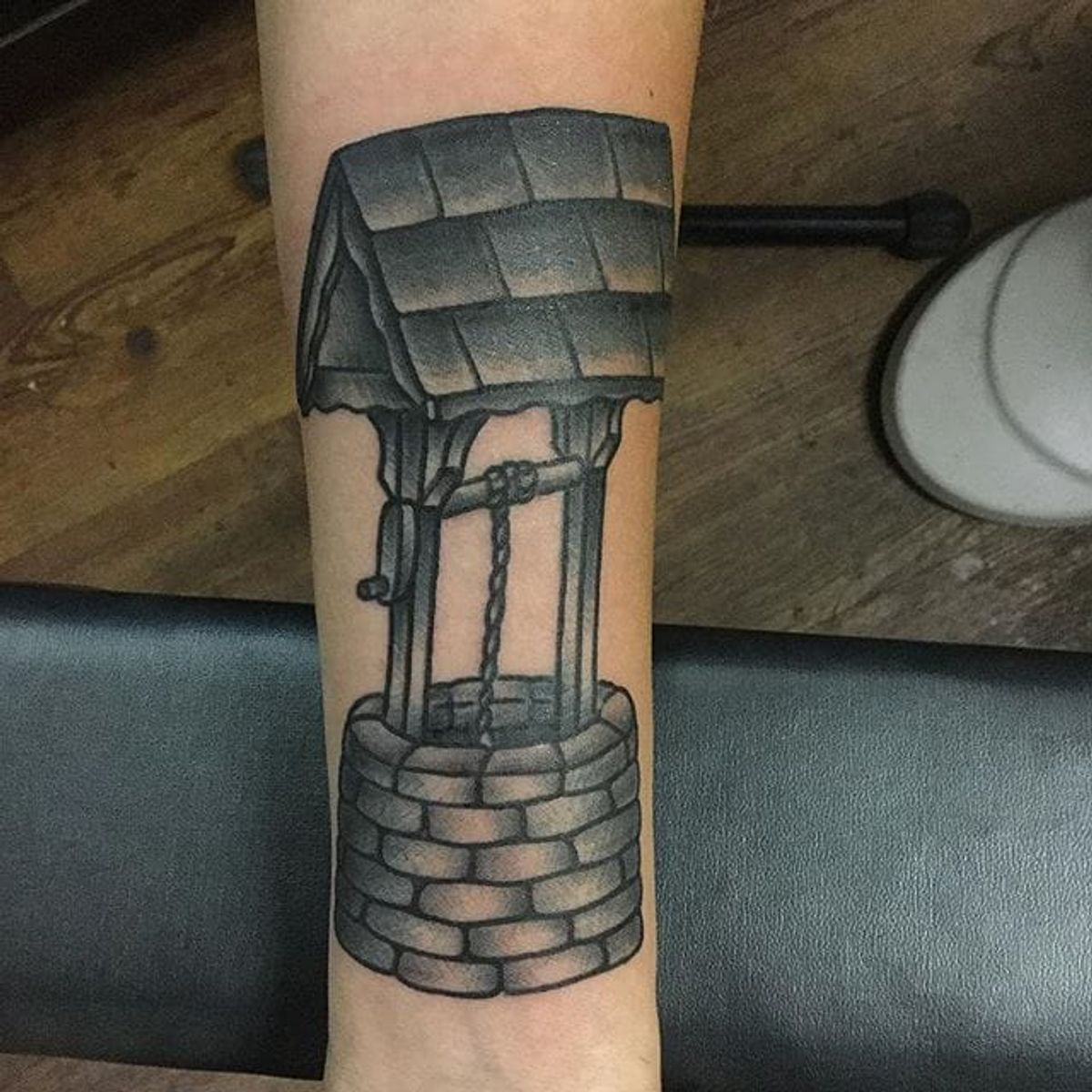 Tattoo uploaded by Robert Davies • Wishing Well Tattoo by smile_you