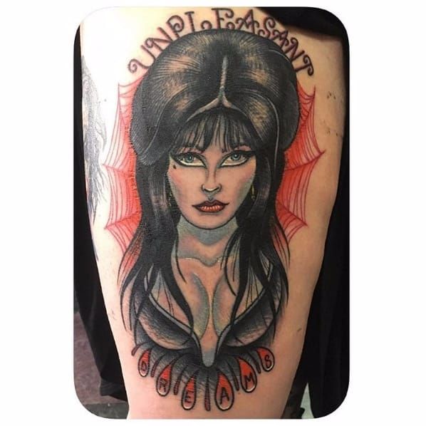 Elvira Mistress of the Dark official  elviramistressofthedark tattoos  togetherforever darkartists horrorfans   Facebook
