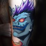 Ryuk tattoo by Victor Haro (IG - @haro_tatoo)
