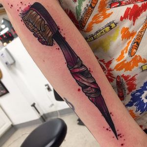Shank Tattoo by Jimmy Snaz #shank #prisonshank #prisonknife #knife #weapon #JimmySnaz