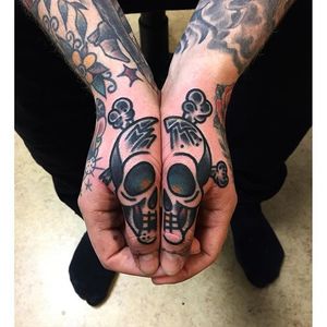 Thumb Tattoo by @straydogstattoo #thumb #thumbtattoos #creativetatoos