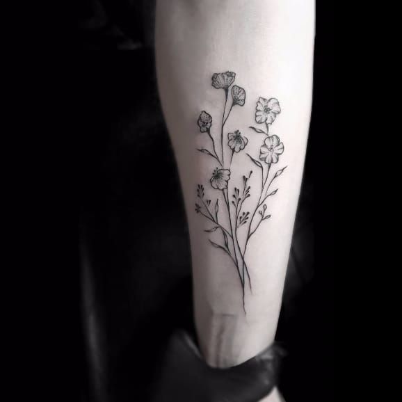 Top 75 Best Delicate Flower Tattoo Ideas  2021 Inspiration Guide
