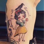 Snow White tattoo by Emy Tattoo Art #EmyTattooArt #illustrative #snowwhite