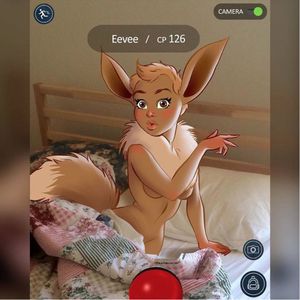 Eevee – Pokémon GO pin up by Andrew Tarusov. #AndrewTaruov #pinup #illustration #digitaldrawing #pinupgirl #pinupladies #pokemon #pokemongo