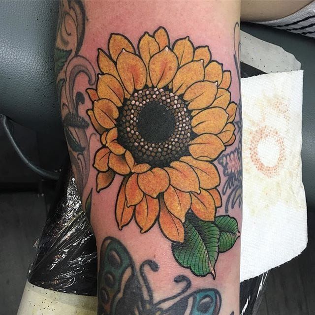 An EasytoFollow Guide To Sunflower Tattoo Meanings and Styles