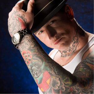 Geoff Blaylock, Musink 2010 (Photograph: Leonard Oritz) #Musink #TattooConvention