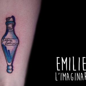 Graphic tattoo by Emilie B. #harrypotter #EmilieB #graphic