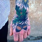 Acorn Tattoo by Haivarasly #acorn #plant #tree #Haivarasly