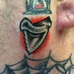 Shark Tooth Tattoo by Kenny Tea #sharktooth #shark #filler #gapfiller #KennyTea
