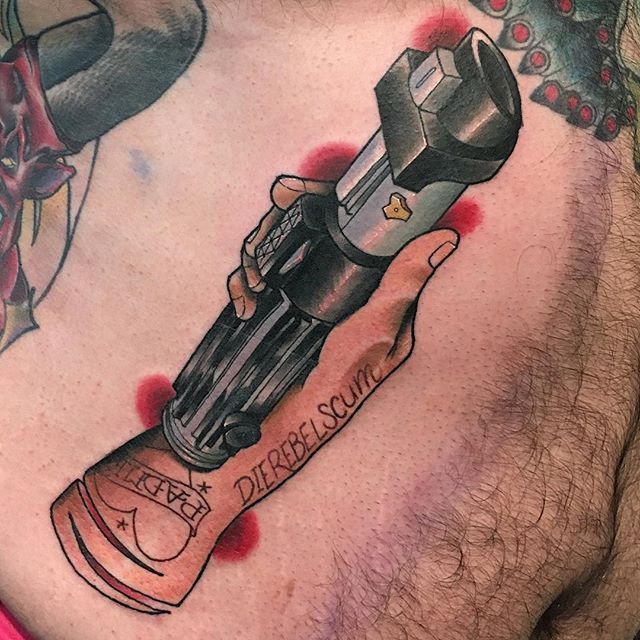 Rory Dignan on Twitter Healed and hairy one starwars DarthVader  BobaFett lightsaber tattoo httpstcoFgntOvPxDi  Twitter