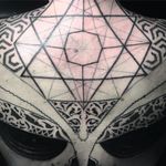 Jondix #Jondix #blackandgrey #dotwork #linework #mandala #pattern #sacredgeometry #skull #death #darkart