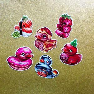 Rubber ducky tattoo flash by Steven Compton