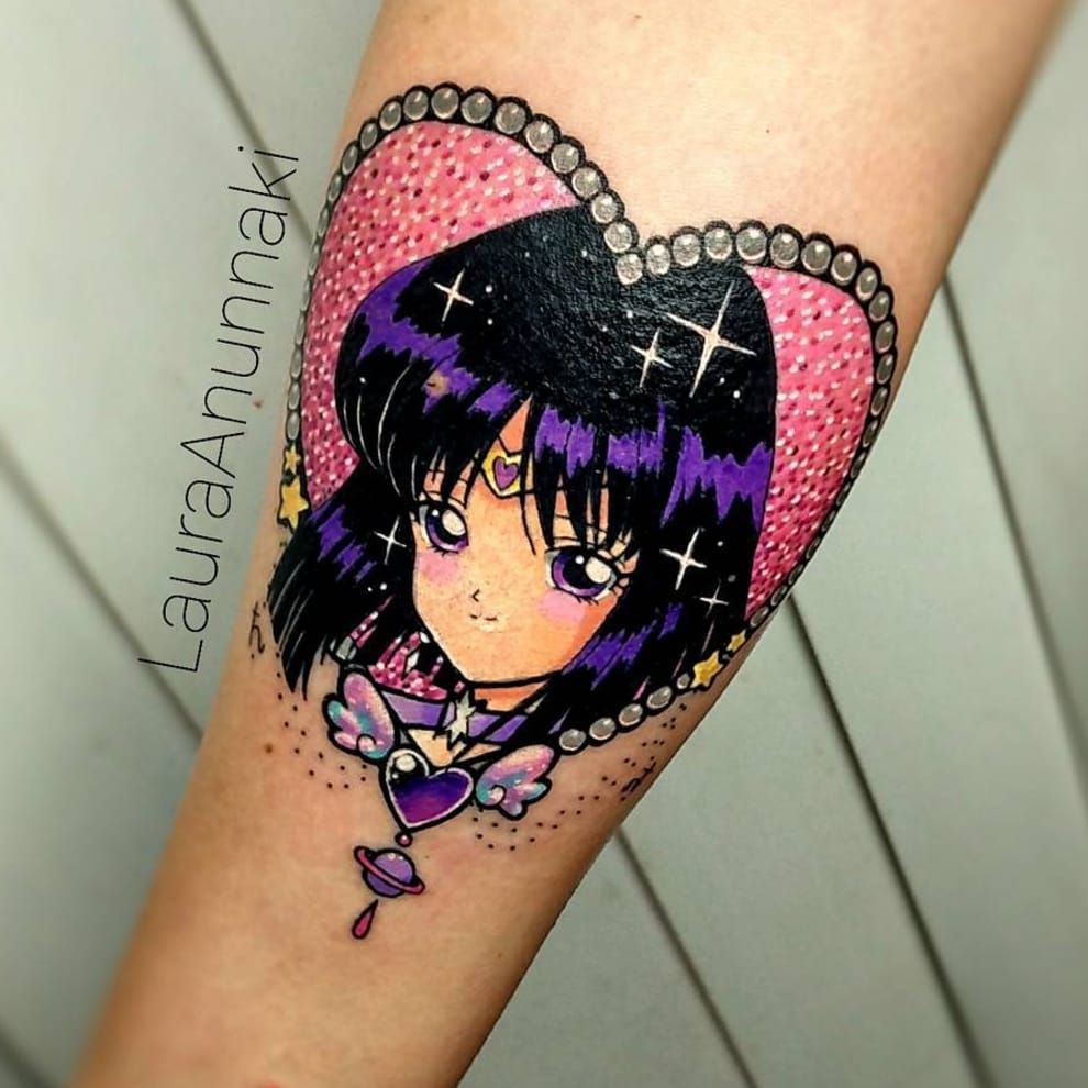 Sweety J Tattoo  Sailor Saturn   Facebook