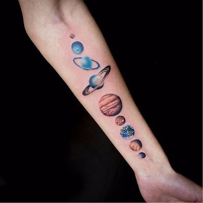 Top 250 Best Galaxy Tattoos (2019) • Tattoodo