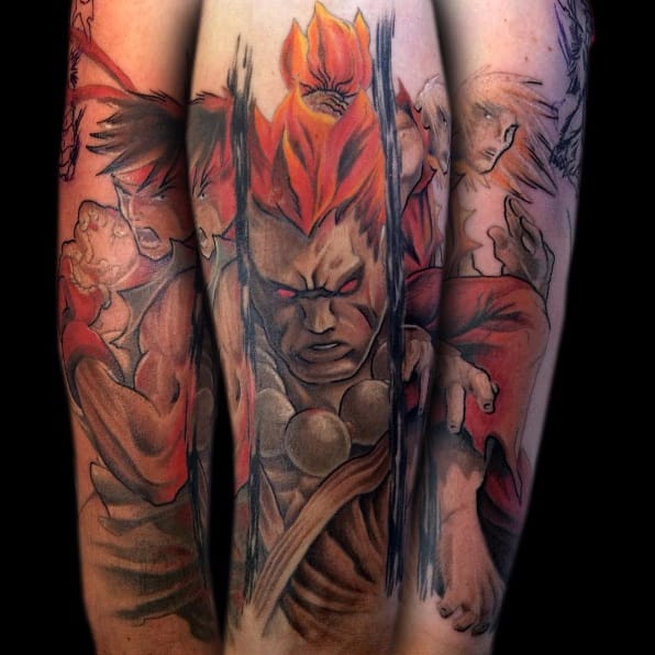 Street Fighter streetfighter streetfigthertattoo tattoo gametattoo  tattoolatino tattoos tattoocr costaricatattooartist  Instagram