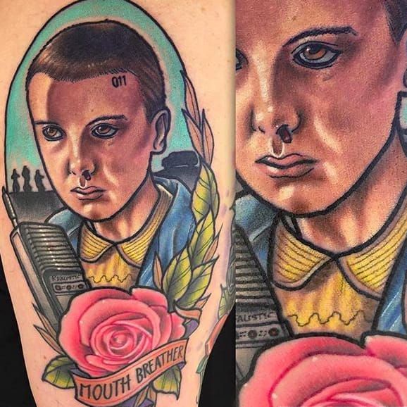 It Looks Like Millie Bobby Brown Got Elevens Stranger Things Tattoo IRL   Teen Vogue