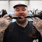Okay, Matty Matheson doesn't have tattoos with a clear culinary theme that we can see, but he's our boy and this picture is great. #chef #kitchen #culinary