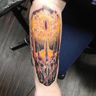 10 Sinister Sauron Tattoos Tattoodo